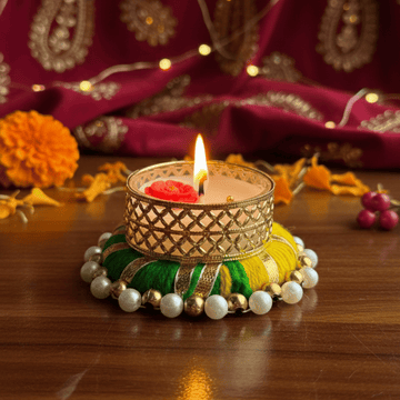 Home Decoration T-Light Candle (Pack of 2)