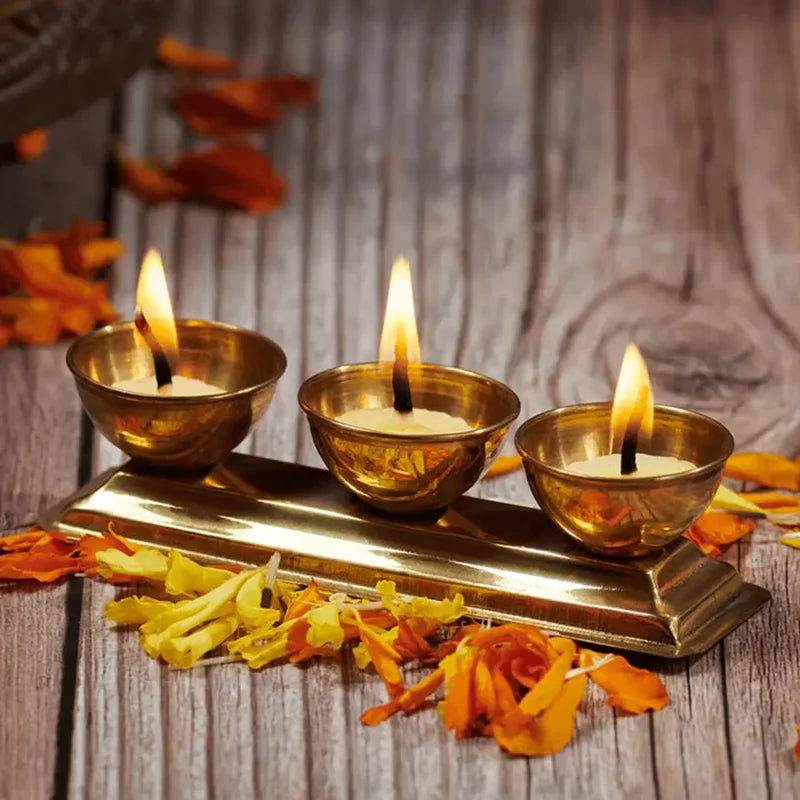 Pure Cow Ghee Wicks – 100 Pcs | Ready-to-Use Diya Wicks for Puja