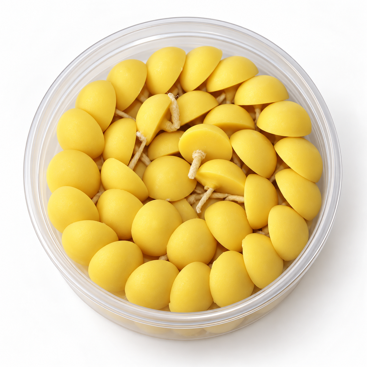 Pure Cow Ghee Wicks – 100 Pcs | Ready-to-Use Diya Wicks for Puja