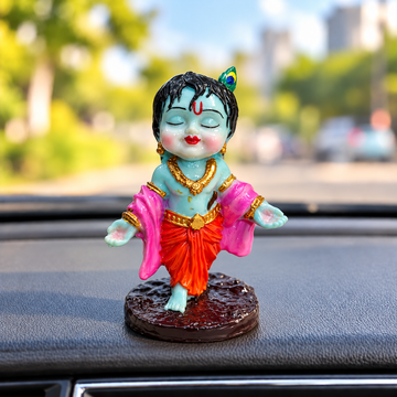 Bal Krishna | Kanha Idol for Car Dashboard