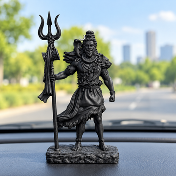 Shiva Trishul Idol for Car Dashboard