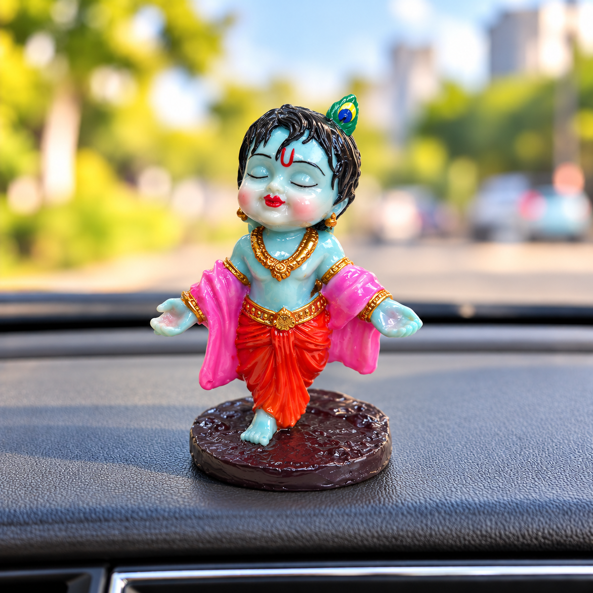 Bal Krishna | Kanha Idol for Car Dashboard