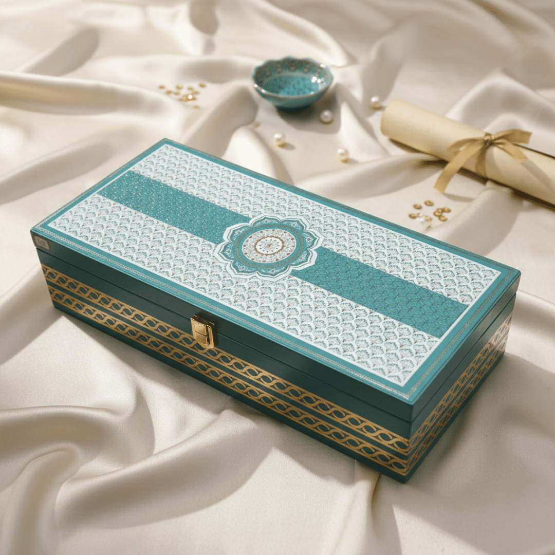 Aqua Blue Classic Box