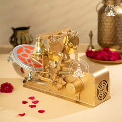 Shankh Automatic Aarti Machine – Temple Bells, Jalar, Drum & Shankh Naad for Pooja