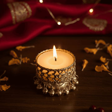 Royal Glow T-Light Candle Set (Pack of 2)