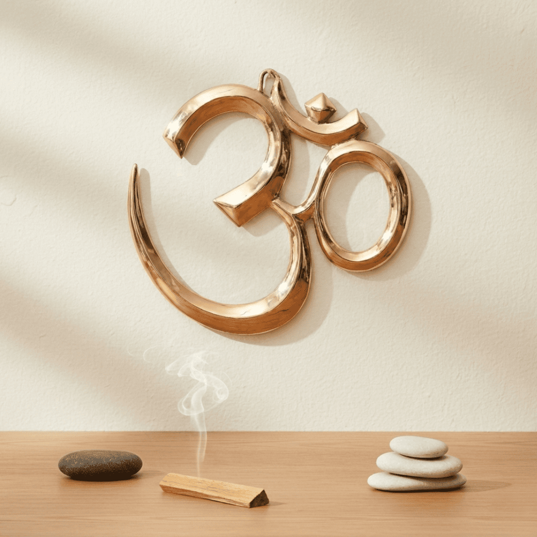 Copper Om Hanging – For Peace, Protection & Positive Energy