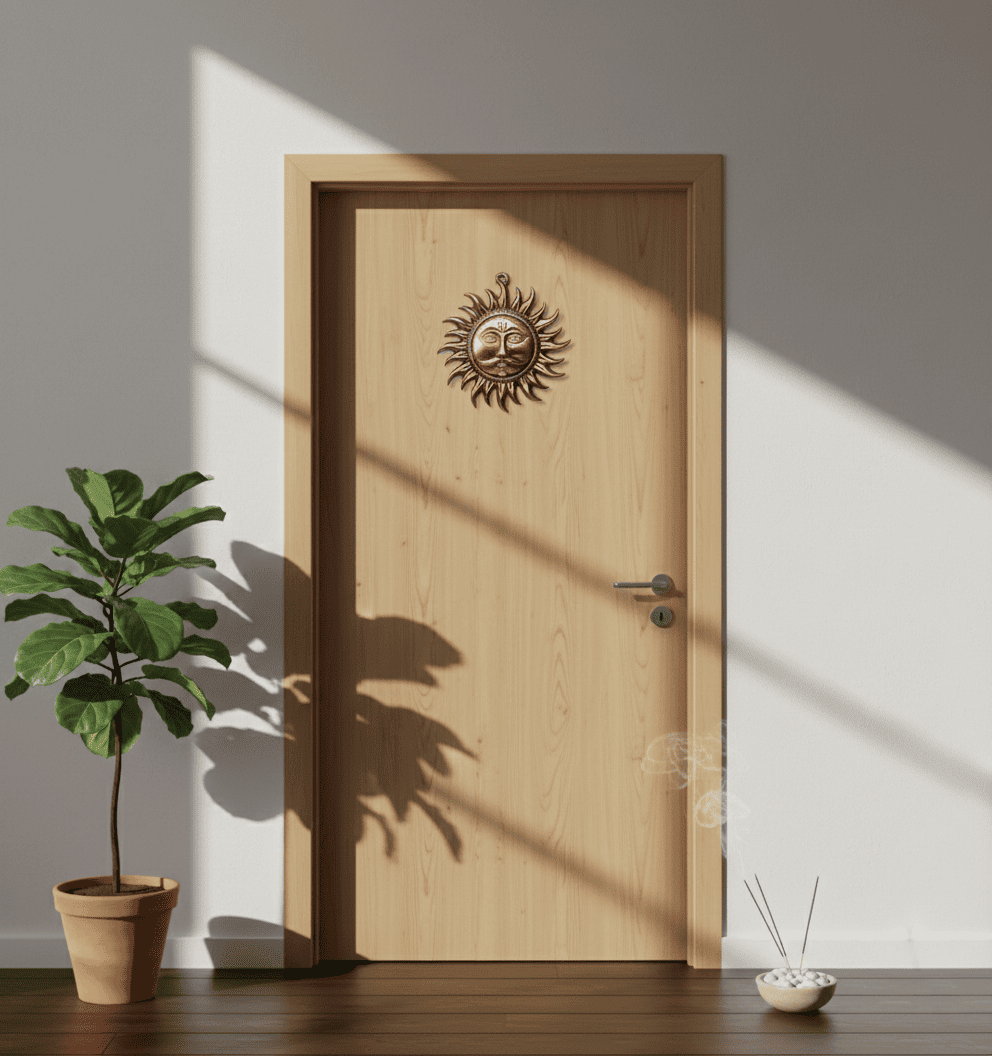 Copper Sun Wall Hanging – For Growth, Good Health & Positive Energy