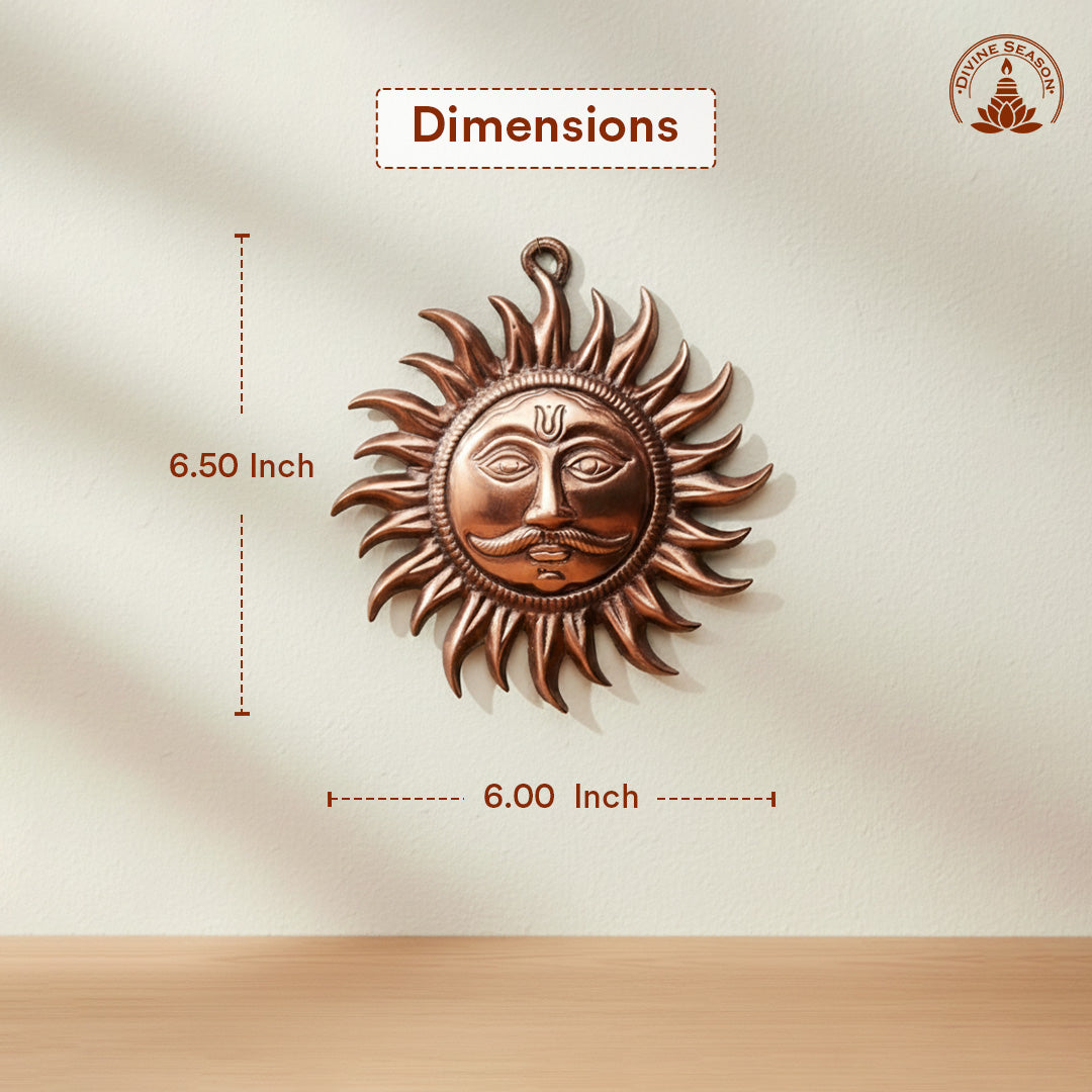 Copper Surya – Vastu Sun for Home & Office
